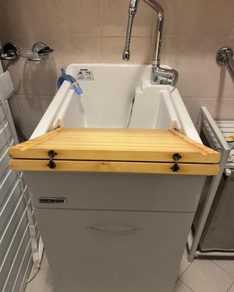 Mobiletto miscelatore e sifone Colavene