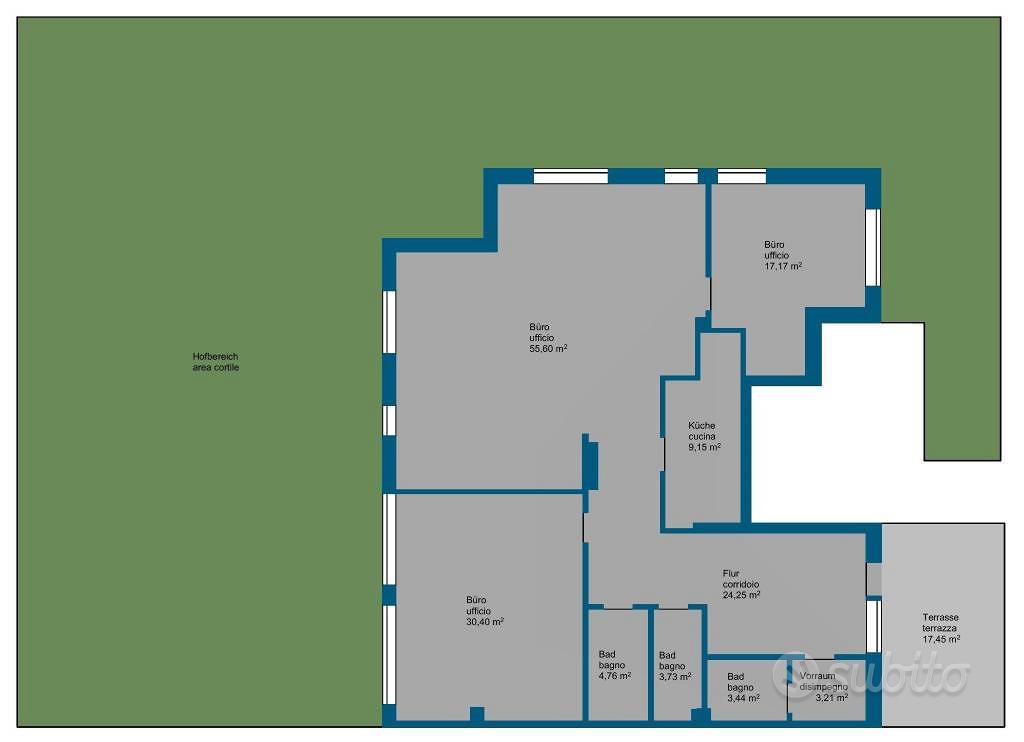 Immobile di 191 m² con 3 locali a Bolzano