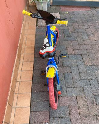 Bici per bambin sonic raggio 16