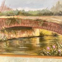 cornice in legno riciclato quadro