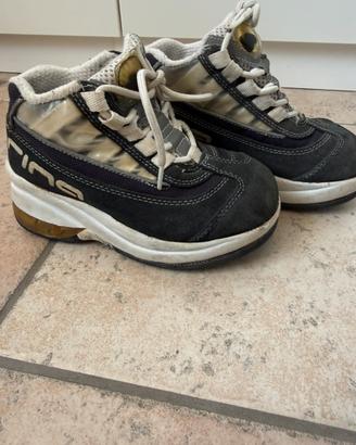 Scarpe Bambina FORNARINA N 28 Vintage.Nere