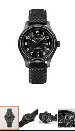 HAMILTON KHAKI FIELD TITANIUM