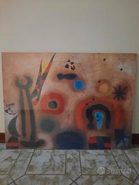 Quadro Poster Joan Miró - Stile Surrealista