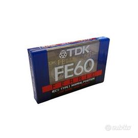 Audiocassetta Musicassetta TDK FE60 Ferric pz 15