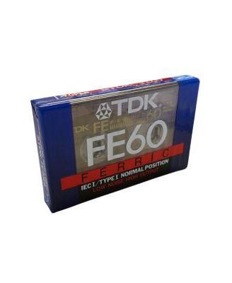 Audiocassetta Musicassetta TDK FE60 Ferric pz 15