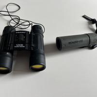 Binocolo 12X30 + monocolo solognac