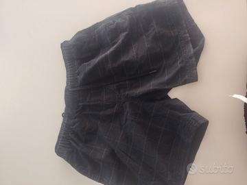 Shorts uomo Pull&Bear nero a quadri
