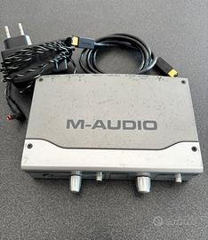 M Audio fireware - sceda audio