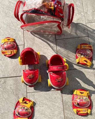 pattini a 4, Cars, per bambino