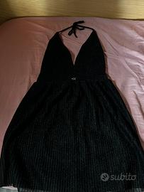 vestitino nero brillantinato da shop art