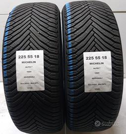 2 GOMME 225 55 18 MICHELIN A1735
