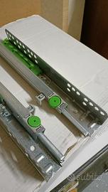 Guide per cassetti ammortizzate