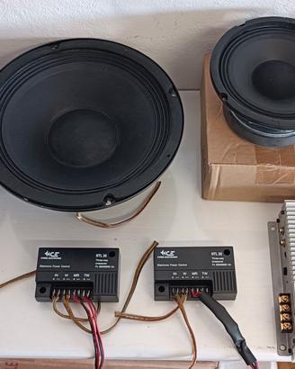 impianto stereo a 3 vie sound quality old school 