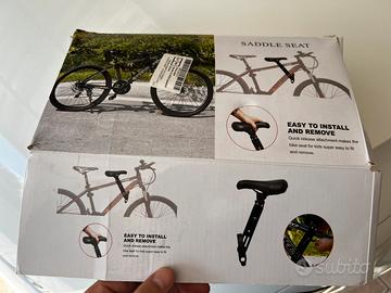 Seggiolino bici anteriore bimbo