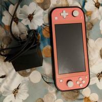 Nintendo switch light rosa