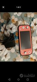 Nintendo switch light rosa