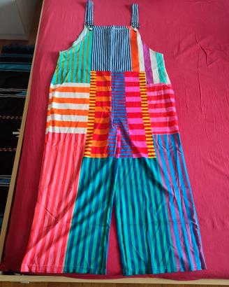 Salopette da donna La Scintilla multicolore