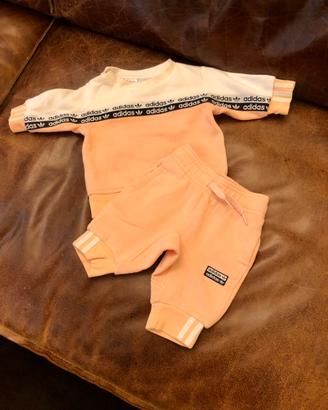 Tuta neonata Adidas. 0/3M 62 cm