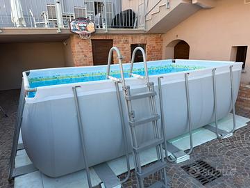 Piscina bestway 400x200x110 con pompa
