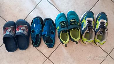 lotto scarpe bimbo da 32 a 34