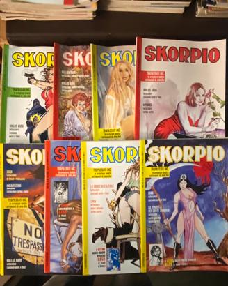 Skorpio fumetto 20 in totale