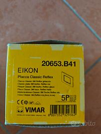 Placche Vimar Eikon Reflex Ghiaccio 