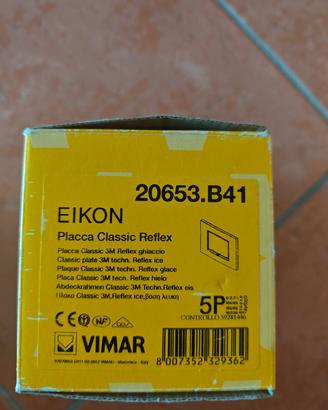 Placche Vimar Eikon Reflex Ghiaccio 