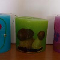 Candele decorate