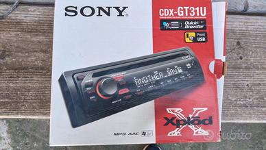 autoradio per auto Sony CDX-GT31U nuovo 
