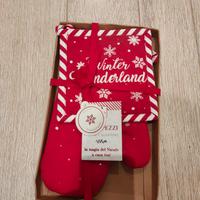 Presina + guanto da forno Natale