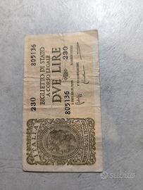 due lire 1944 