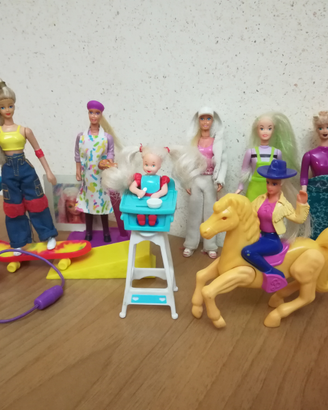 9 Barbie Mattel Happy Meal Mc Donald's