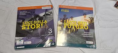 libri scuola media ( luci sulla storia) 