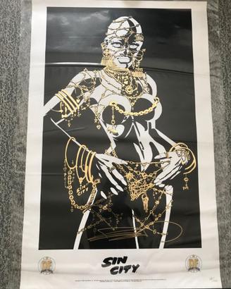 Litografia Frank Miller autografata signed