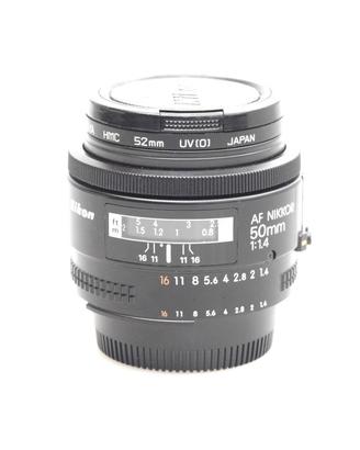OBIETTIVO NIKON AF 50 MM F/1.4. GARANZIA.