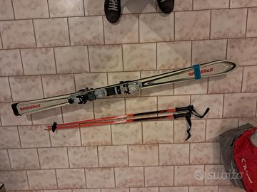 Sci con attacchi e palette