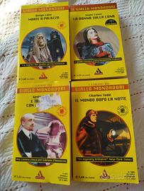 Lotto 4 libri gialli Mondadori
