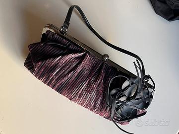 Borsa Kokaai in velluto a coste