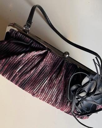 Borsa Kokaai in velluto a coste