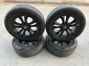 Cerchi in Lega 18 HONDA ORIGINALI+gomme 235/60 R18