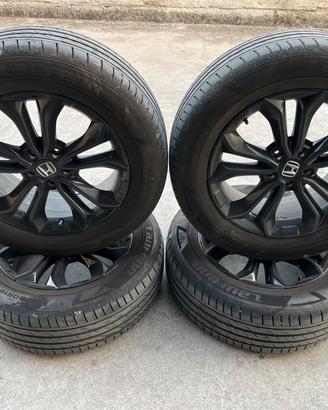Cerchi in Lega 18 HONDA ORIGINALI+gomme 235/60 R18
