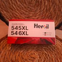 Cartucce Canon 545 XL + 546 XL Heroil NUOVE