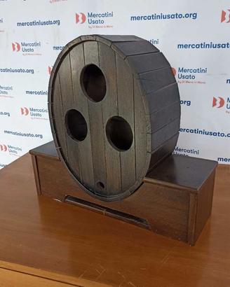 Mobiletto porta bottiglie Rustico