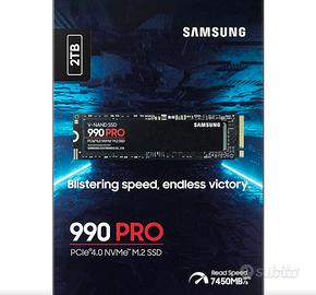 SSD Samsung 990 Pro 2TB Nuovo Sigillato