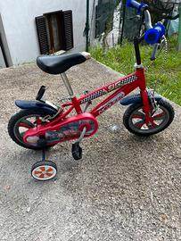 Bici per bimbo ruote 10 pollici Cars 3