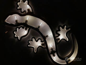 Luminaria artigianale geco