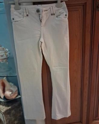 Jeans è elasticizzato donna. Bianco, Marella