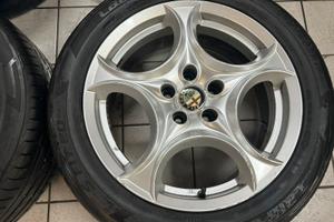 Cerchi in lega 17 originali alfa 159 brera spider