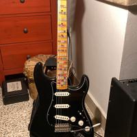 Fender Stratocaster + ampli Fender Mustang GTX50