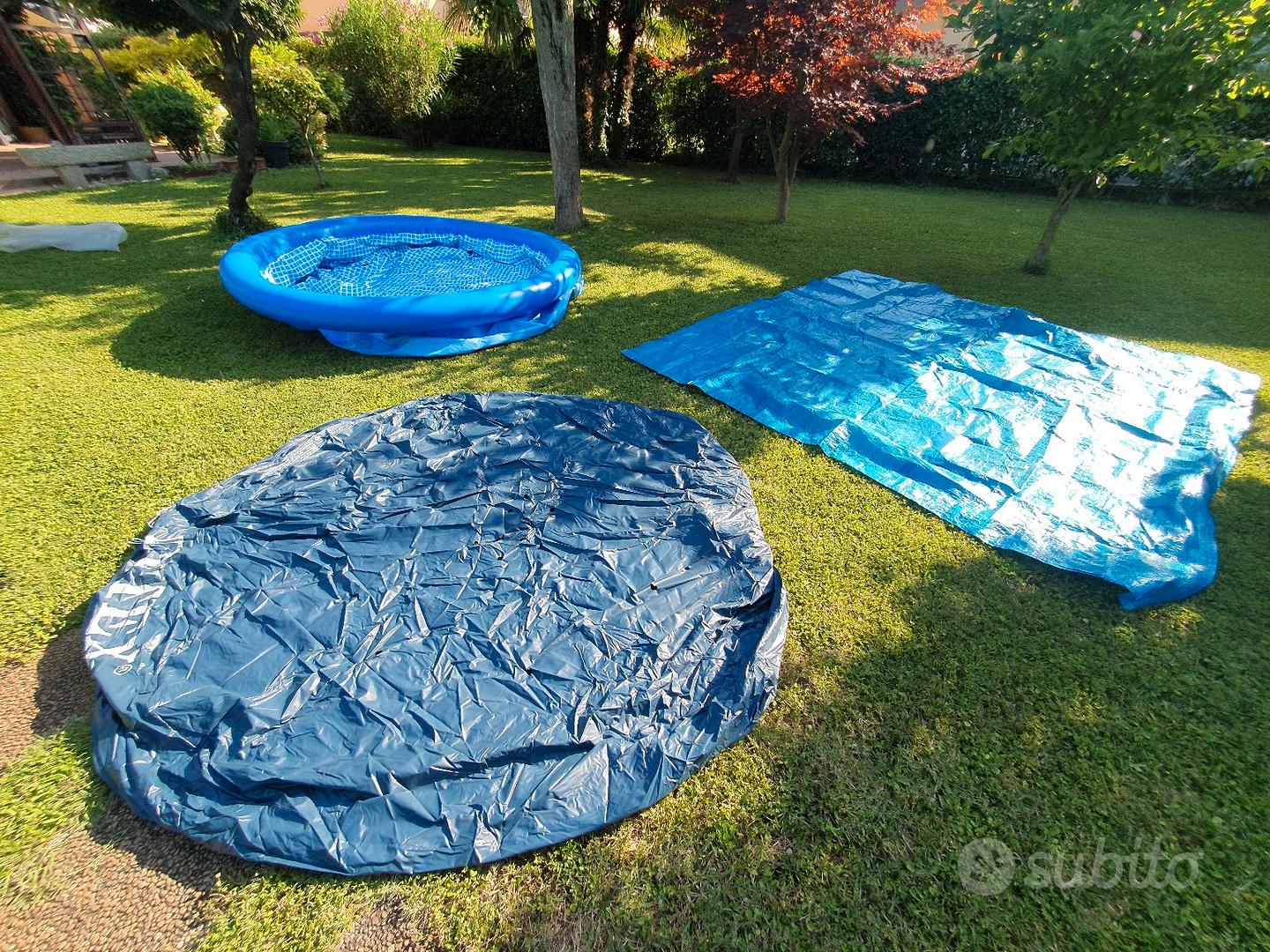 Telone Impermeabile In Polietilene Resistente Con Occhielli Rinforzati, Spessore 30 Mm, Resistente A Strappi E Strappi, Ideale Per Uso Esterno - Foto 3